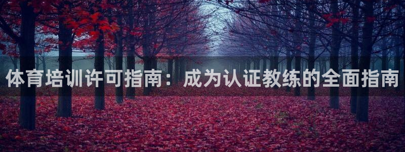 极悦平台注册和登录页面不一样：体育培训许可指南：成为