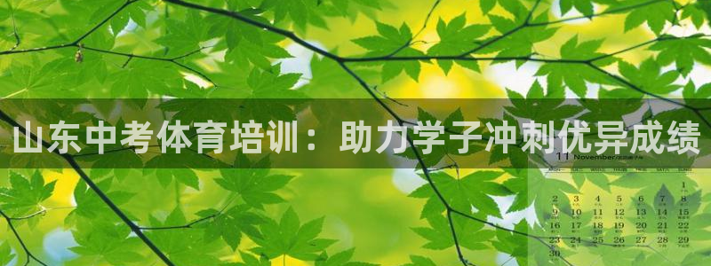 极悦平台注册和登录页面不一样：山东中考体育培训：助力