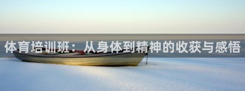 极悦娱乐的背景和历史背景：体育培训班：从身体到精神的