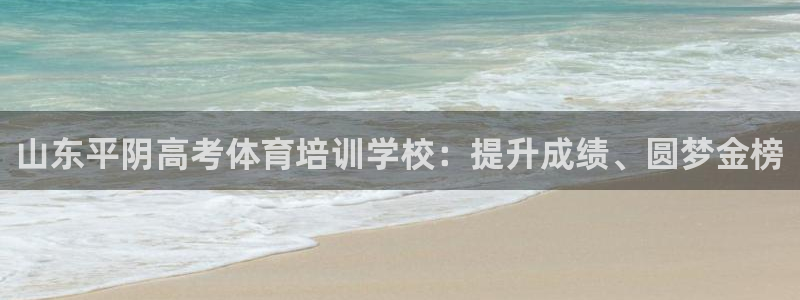 极悦平台登录最新版本更新内容在哪：山东平阴高考体育培